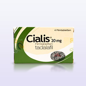 Verpackungsart von Cialis Original mit Tabletten
