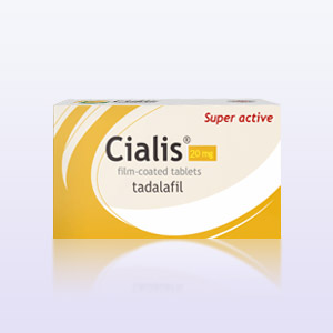 Verpackung von Cialis Super Aktive Tabletten