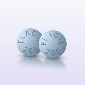 Tablettensart von Flagyl 200mg