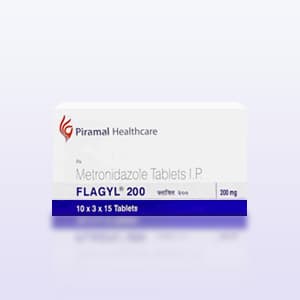 Verpackung von Flagyl (Metronidazol)