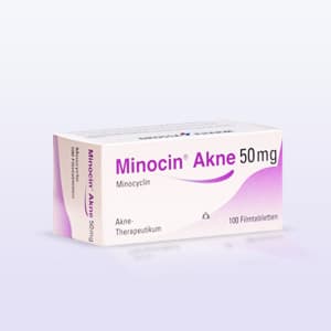 Verpackung des Antibiotikums Minocin
