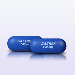 Valtrex (Valacyclovir) 500mg  