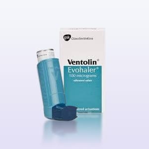 Asthma-Ventolin Inhalator